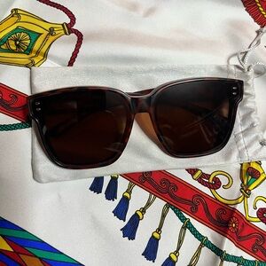 Stylish Brown Sunshade covers 🕶️ to wear over glasses!